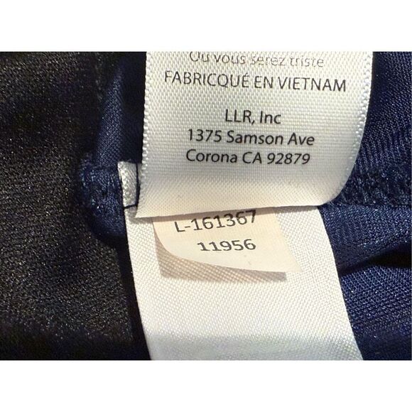 LuLaRoe Elegant Blue Velvet Stevie Bomber Jacket Crushed Burnout Size L - Picture 13 of 13